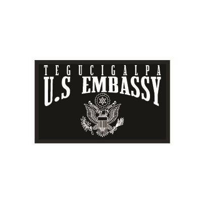 PAT / TEGUCIGALPA U.S EMBASSY W / LOGO (BLK / WHT)