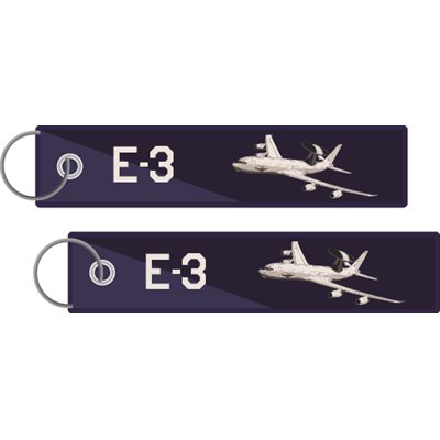 KEY-E-3 PLANE NAVY AND WHITE