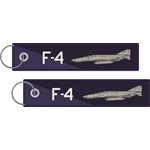 KEY-F-4 PLANE NAVY AND WHITE