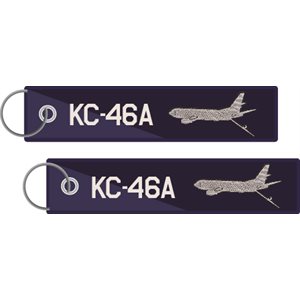 KEY-KC-46A PLANE NAVY AND WHITE