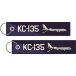 KEY-KC-135 PLANE NAVY AND WHITE