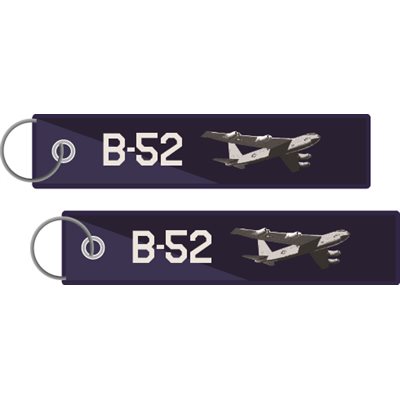 KEY-B-52 PLANE NAVY AND WHITE