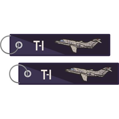 KEY-F-1 PLANE NAVY AND WHITE