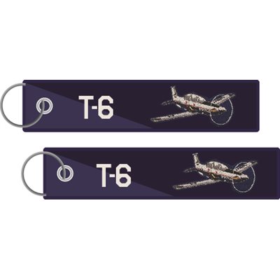 KEY-F-6 PLANE NAVY AND WHITE
