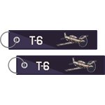 KEY-F-6 PLANE NAVY AND WHITE