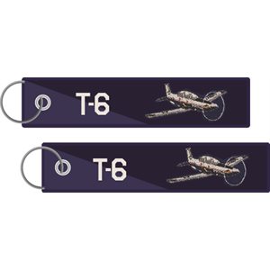 KEY-F-6 PLANE NAVY AND WHITE