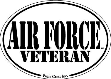 MAGNET-AIR FORCE VETERAN (LETTERS ONLY)