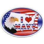 MAGNET-I LOVE NAVY(DX18)@