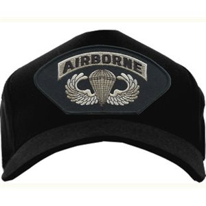 KIT-AIRBORNE W / JUMP WINGS (BLK)
