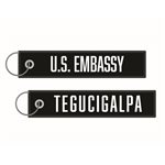 KEY / U.S. EMBASSY TEGUCIGALPA (BLK / WHT) )