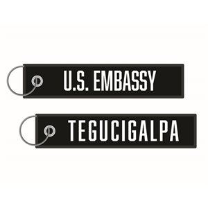 KEY / U.S. EMBASSY TEGUCIGALPA (BLK / WHT) )