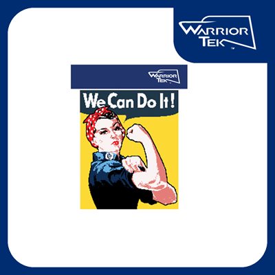 DEC--WE CAN DO IT (USA MADE) 5.3” x 7.8