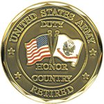 COIN-U.S. ARMY RETIRED 