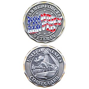 COIN-PROUDLY SERVED COAST GUARD [DX9]