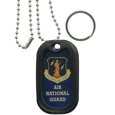 DOG TAG-AIR FORCE AIR NATIONAL GUARD#(DX12)