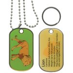 DOG TAG-LION (SMITHSONIAN)[DXX14]