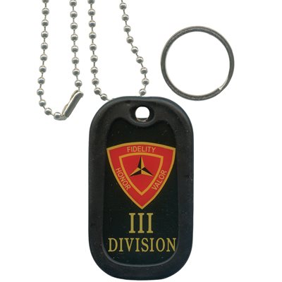 DOG TAG-3RD MARINE DIVISION [DXX9]