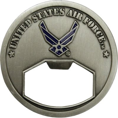 COIN- AIR FORCE BOTTLE OPENER