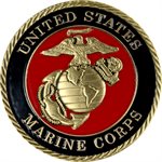 COIN-MARINES FIRST STRIKE DEADLY USMC USA MADE @