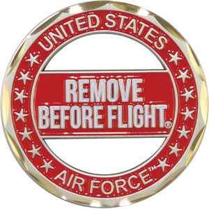 COIN-REMOVE BEFORE FLIGHT CUT OUT AF[LX]