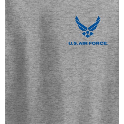 3910 USAF ROYAL LOGO LEFT CHEST