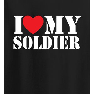 T / I LOVE MY SOLDIER (WHT)