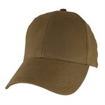 CAP-BLANK CAP -COYOTE BROWN 