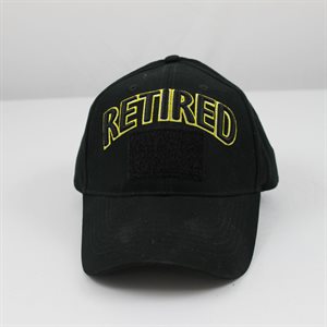 CAP- RETIRED (BLACK / H / L )[DX19] !