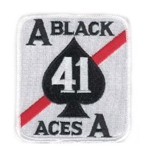 PAT-BLACK ACES 41 (4.25") (FLDK)