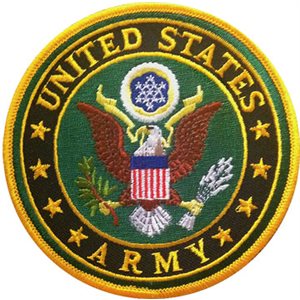 U.S.ARMY(4"):[LX]@