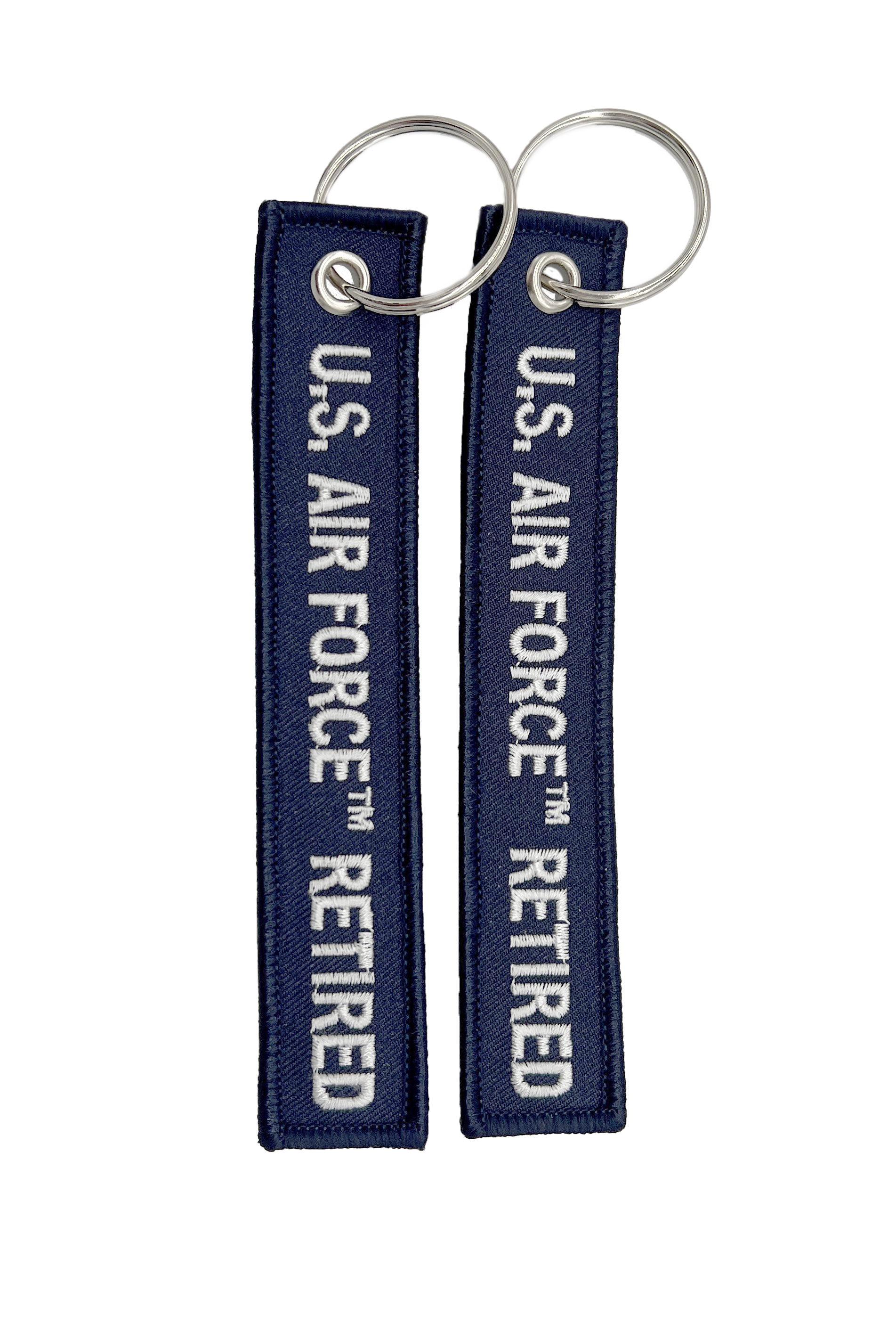 KEYCHAIN-AIR FORCE RETIRED