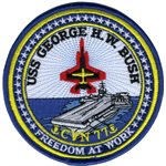 USS GEORGE H.W. BUSH CVN 77 (FLDK) (4")