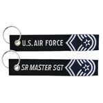 KEYCHAIN-AF-SR MASTER SGT[DX18]