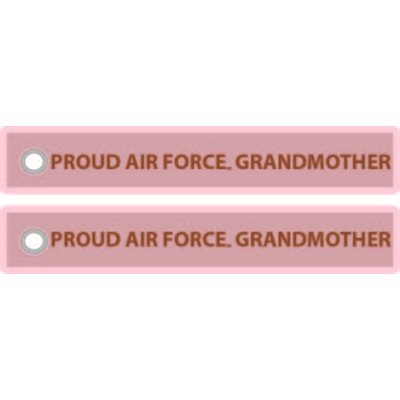 KEYCHAIN-PROUD AF GRANDMOTHER (5.5X1)
