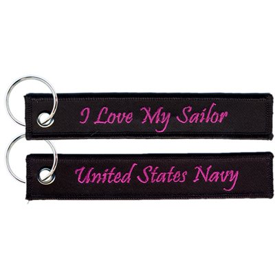 KEYCHAIN-ILOVE MY SAILOR / USN@