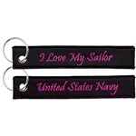 KEYCHAIN-ILOVE MY SAILOR / USN@