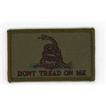 PAT-DONT TREAD ON ME / COILED SNAKE (OD) / 2PIECE (H&L) ATTCH[LX18]