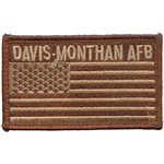 PAT- DAVIS MONTHAN W / FLAG TAN H&L[DX19]