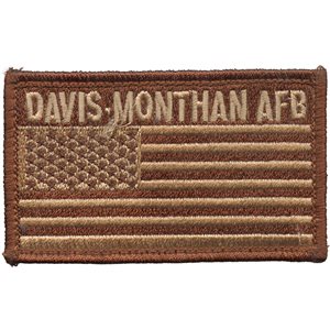 PAT- DAVIS MONTHAN W / FLAG TAN H&L[DX19]