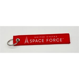 KEY-REMOVE BEFORE LAUNCH USSF (RED / WHT)@ LX
