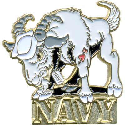 PIN-NAVY GOAT-W[DX12]