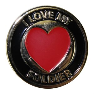 PIN-I LOVE MY SOLDIER (DX)