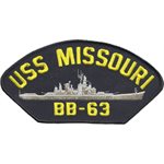 W / USS MISSOURI(BB-63] (NEX) (@