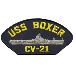W / USS BOXER (CV-21) @