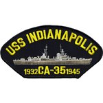 W / USS INDIANAPOLIS CA-35 1932 @