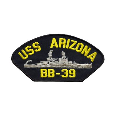 W / USS ARIZONA BB-39 @