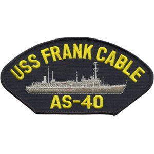 W / USS FRANK CABLE AS-40